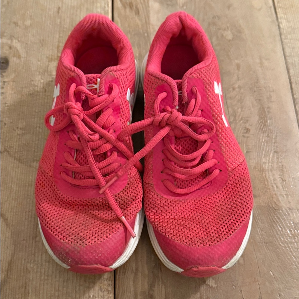 Under Armour Kids Sneakers - Pink and White